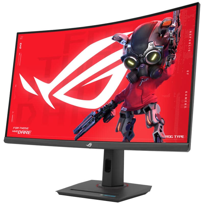 مانیتور گیمینگ خمیده ایسوس ROG Strix XG32WCS سایز 32 اینچ