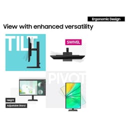 مانیتور سامسونگ ViewFinity S6 S60D سایز 27 اینچ - 6