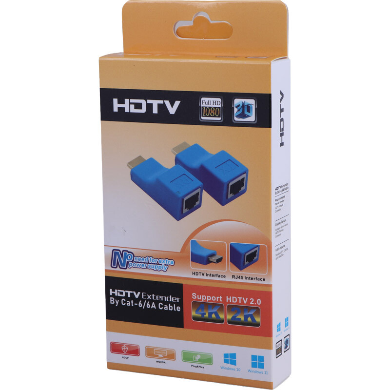 افزایش دهنده طول BY CAT-6/6A HDMI 30m - 2