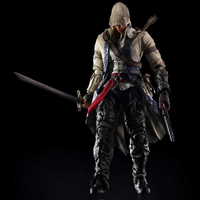 اکشن فیگور Play Arts طرح Assassins Creed III Connor کد 81443 - 5