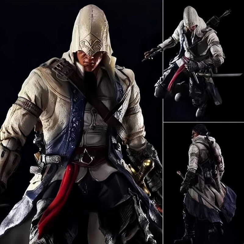 اکشن فیگور Play Arts طرح Assassins Creed III Connor کد 81443 - 6