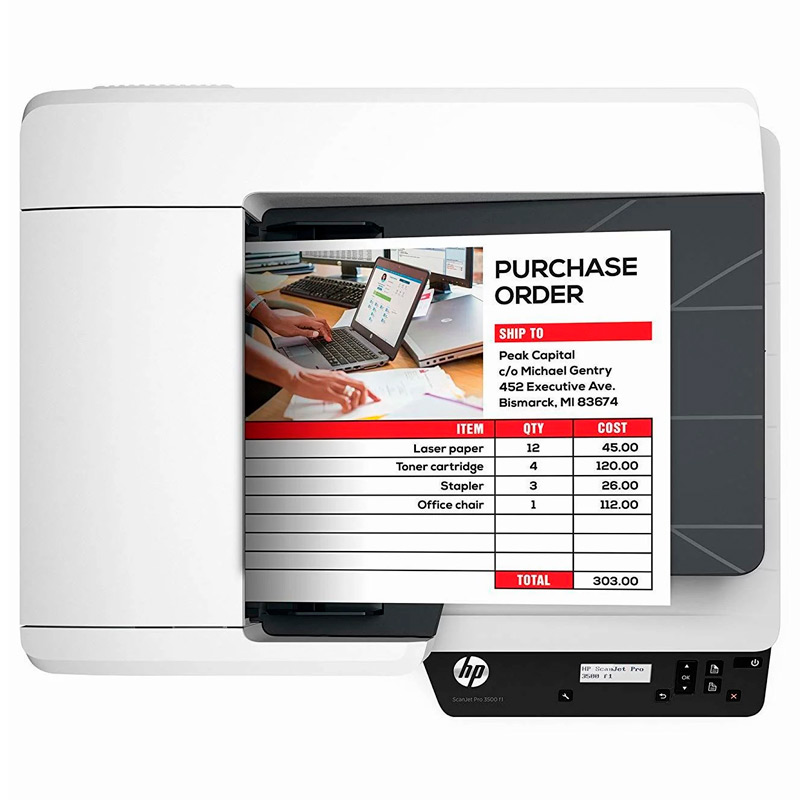 اسکنر HP ScanJet Pro 3500 f1 - 3