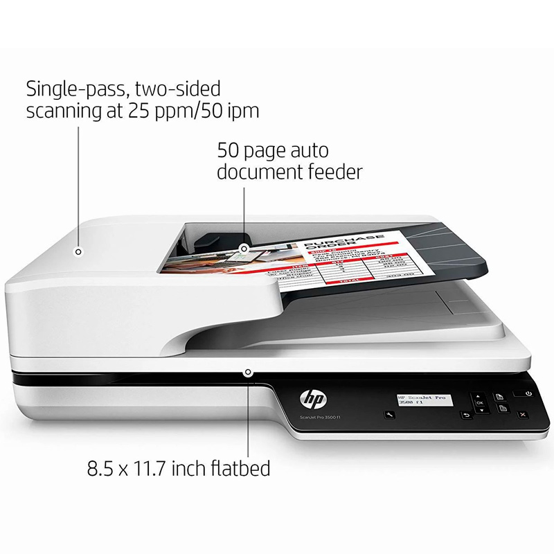 اسکنر HP ScanJet Pro 3500 f1 - 6