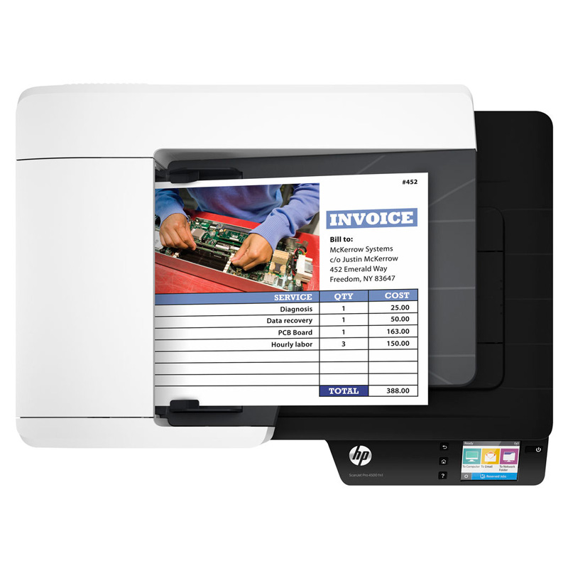 اسکنر HP ScanJet Pro 4500 fn1 - 4