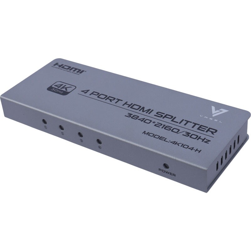 اسپلیتر 4 پورت HDMI واصل VSL-4K104-H - 3
