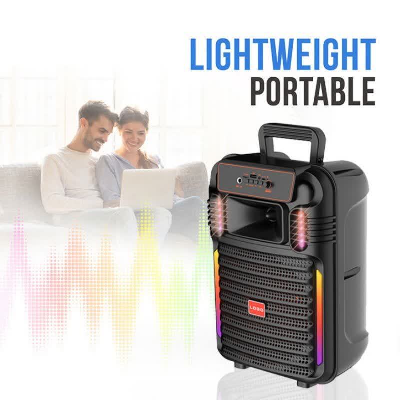 اسپیکر بلوتوثی ABS-10101 + میکروفون و ریموت کنترل - 5