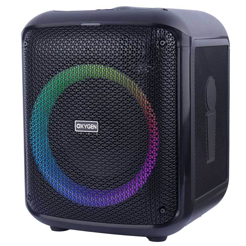 اسپیکر بلوتوثی اکسیژن AX-100 + میکروفون و ریموت کنترل - 3