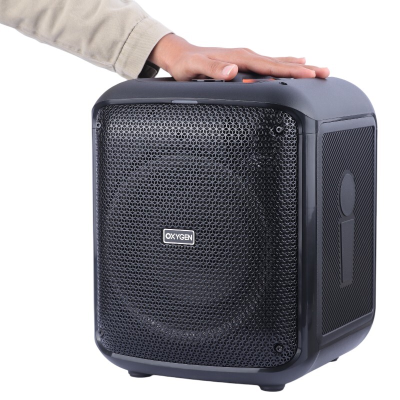 اسپیکر بلوتوثی اکسیژن AX-100 + میکروفون و ریموت کنترل - 8