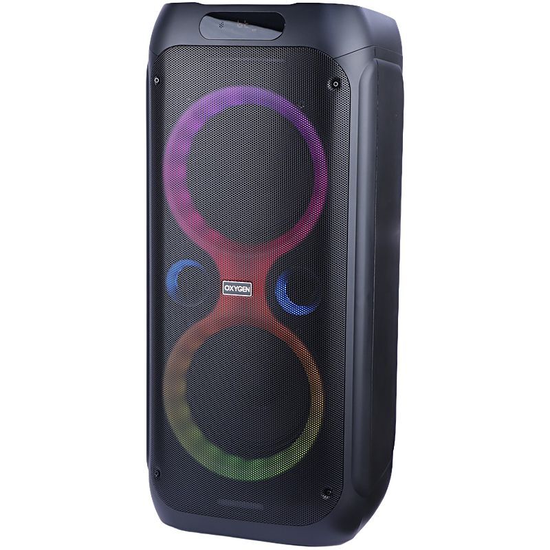 اسپیکر بلوتوثی اکسیژن AX-104 + میکروفون و ریموت کنترل - 3