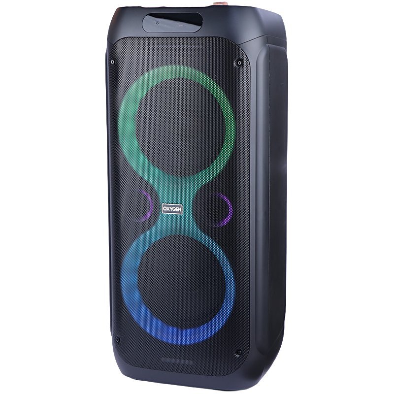 اسپیکر بلوتوثی اکسیژن AX-104 + میکروفون و ریموت کنترل - 5