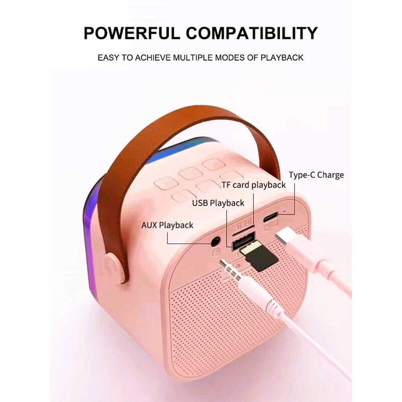 اسپیکر بلوتوثی آپولو A19 RGB + میکروفون - 6