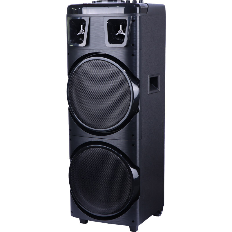 اسپیکر بلوتوثی چمدانی برودو BTS-1708 + میکروفون و ریموت کنترل - 3