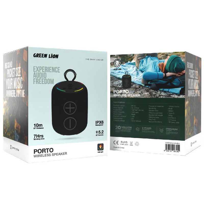 اسپیکر بلوتوثی گرین لاین Porto - 4