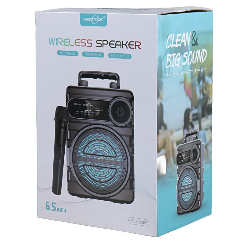 اسپیکر بلوتوثی گریت نایس GTS-2065 + میکروفون - 2