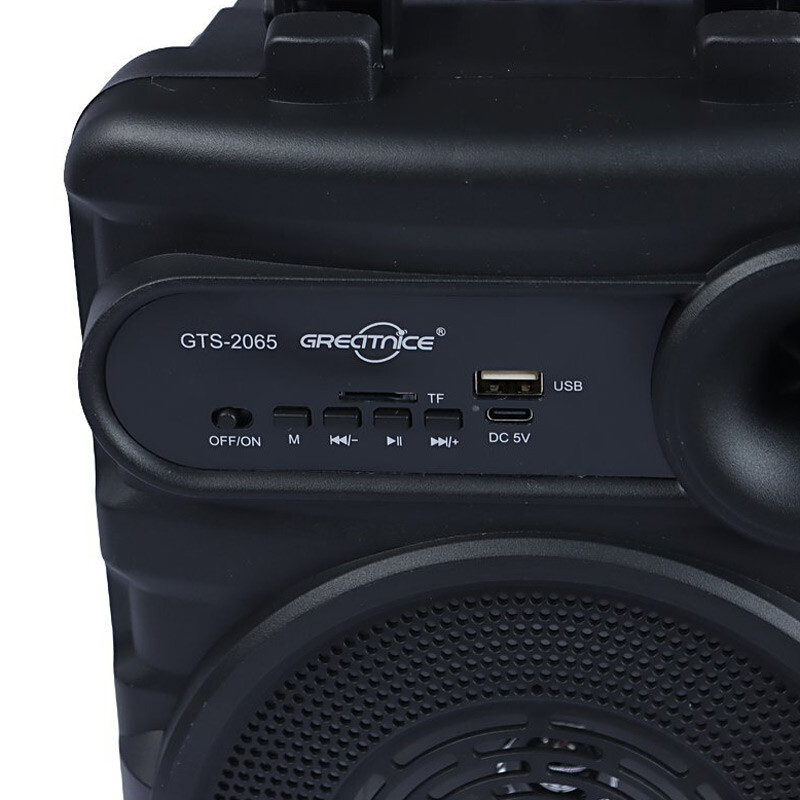اسپیکر بلوتوثی گریت نایس GTS-2065 + میکروفون - 5