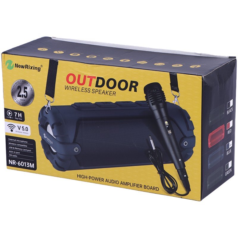 اسپیکر بلوتوثی نیو ریکسینگ NR-6013M + میکروفون - 2