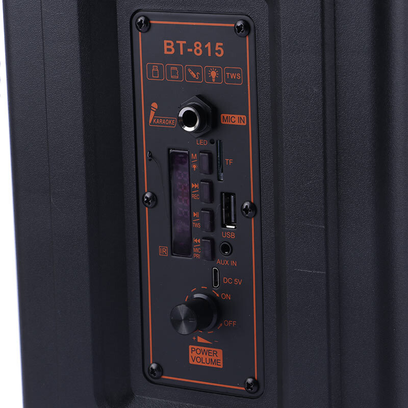 اسپیکر بلوتوثی O8K BT-815 + میکروفون و ریموت کنترل - 5