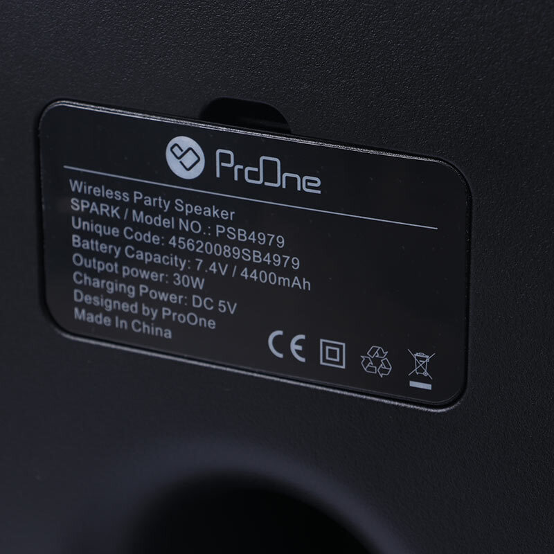 اسپیکر بلوتوثی پرووان Spark PSB4979 + میکروفون و ریموت کنترل - 8
