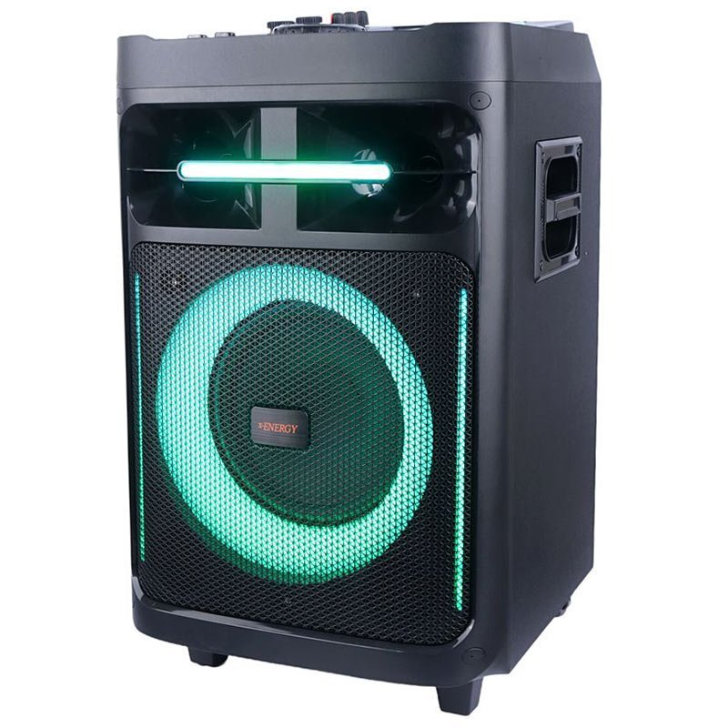 اسپیکر چمدانی بلوتوثی ایکس انرژی Thunder + میکروفون و ریموت کنترل - 3