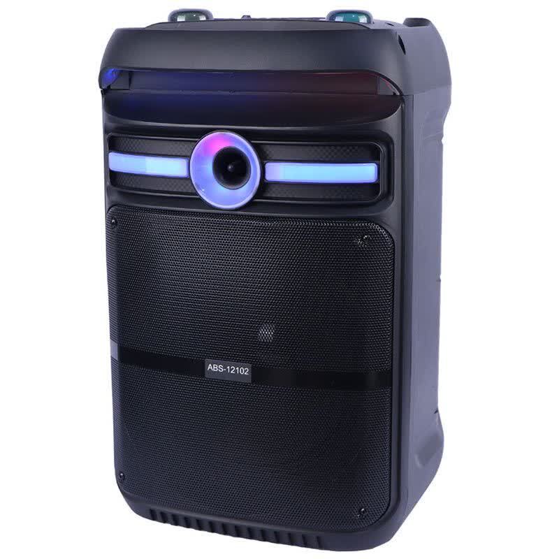 اسپیکر چمدانی بلوتوثی ایکس بیس ABS-12102 + میکروفون و ریموت کنترل - 3