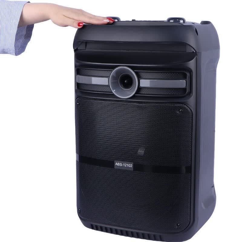 اسپیکر چمدانی بلوتوثی ایکس بیس ABS-12102 + میکروفون و ریموت کنترل - 8
