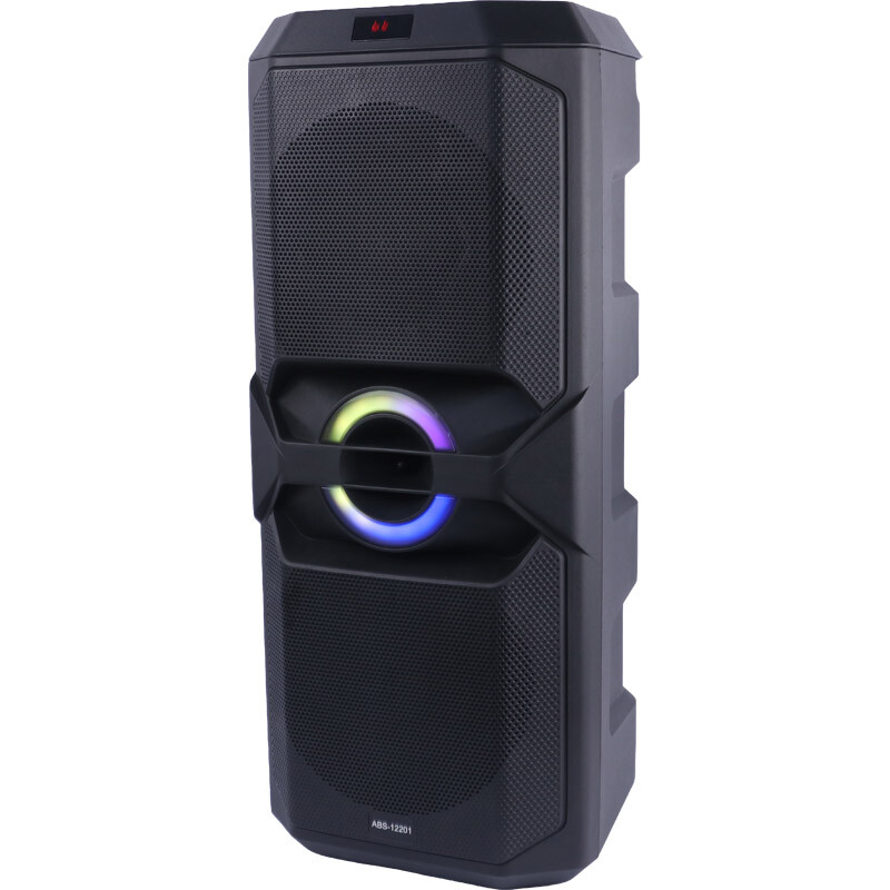 اسپیکر چمدانی بلوتوثی ایکس بیس ABS-12201 + میکروفون و ریموت کنترل - 3