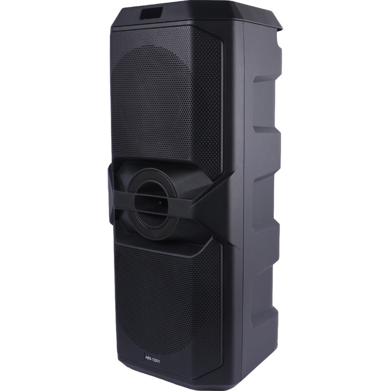 اسپیکر چمدانی بلوتوثی ایکس بیس ABS-12201 + میکروفون و ریموت کنترل - 4