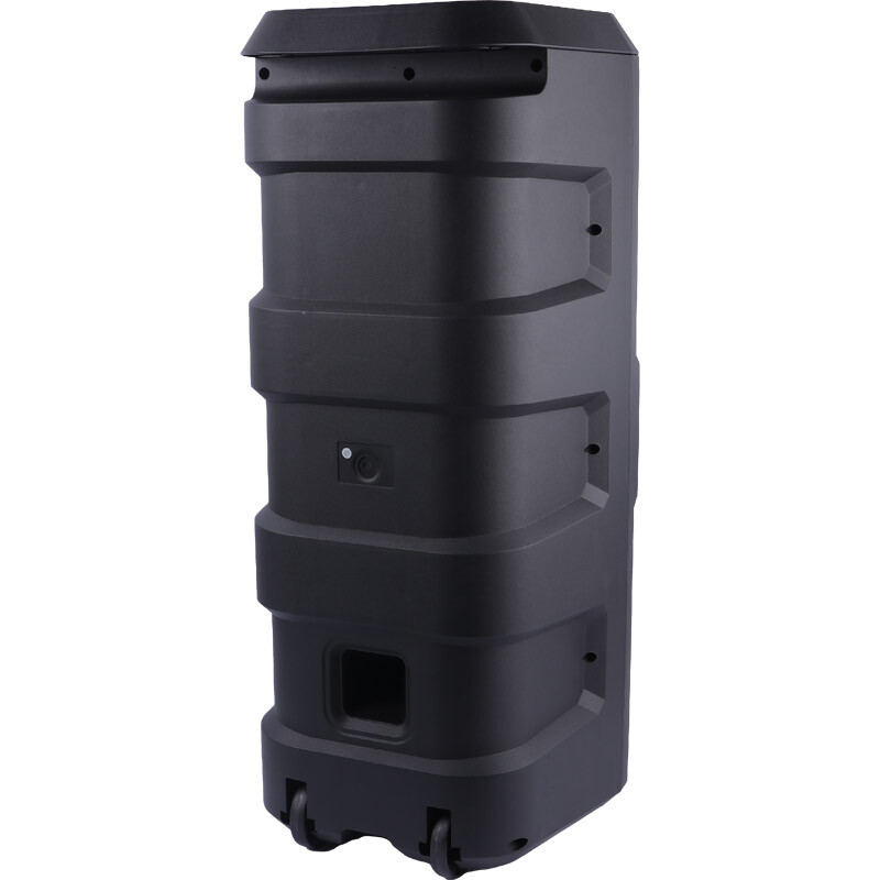 اسپیکر چمدانی بلوتوثی ایکس بیس ABS-12201 + میکروفون و ریموت کنترل - 6