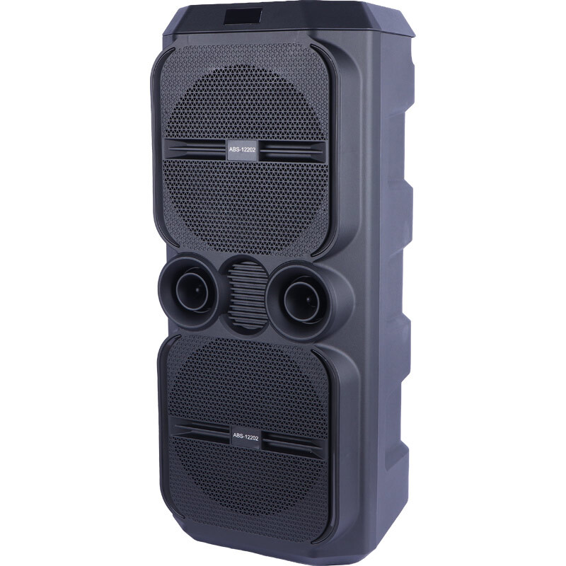 اسپیکر چمدانی بلوتوثی ایکس بیس ABS-12202 + میکروفون و ریموت کنترل - 3