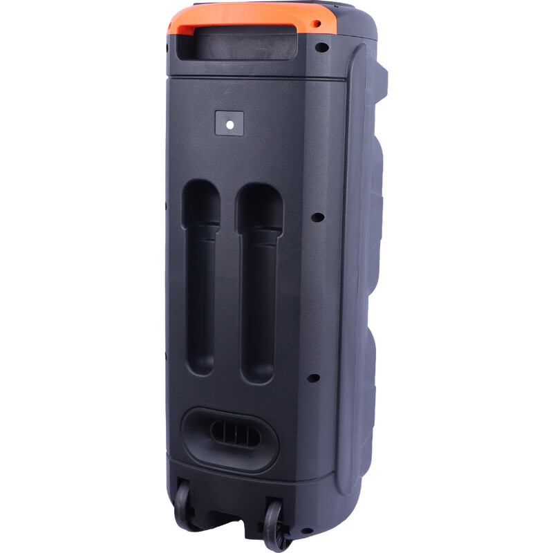 اسپیکر چمدانی بلوتوثی ایکس بیس ABS-8201 + میکروفون و ریموت کنترل - 5
