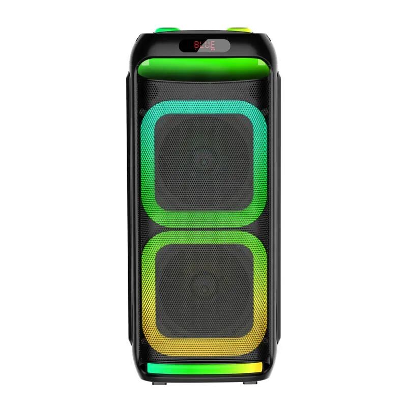 اسپیکر چمدانی بلوتوثی ایکس بیس ABS-8203 + میکروفون و ریموت کنترل - 5