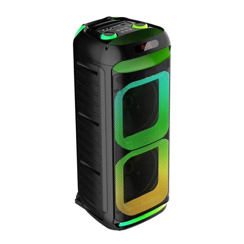 اسپیکر چمدانی بلوتوثی ایکس بیس ABS-8203 + میکروفون و ریموت کنترل - 6