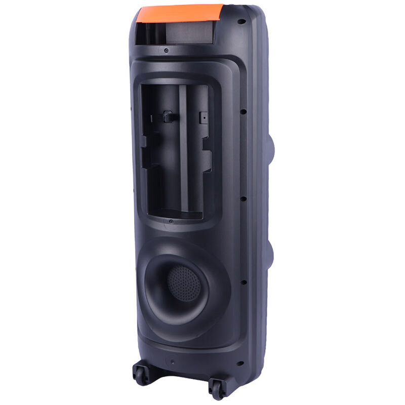 اسپیکر چمدانی بلوتوثی ایکس بیس ABS-8301 + میکروفون و ریموت کنترل - 6