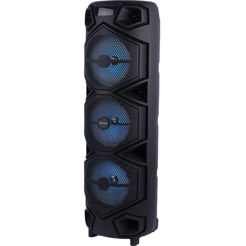 اسپیکر چمدانی بلوتوثی ایکس بیس ABS-8305 + میکروفون و ریموت کنترل - 3