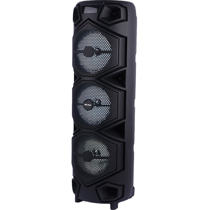 اسپیکر چمدانی بلوتوثی ایکس بیس ABS-8305 + میکروفون و ریموت کنترل - 4