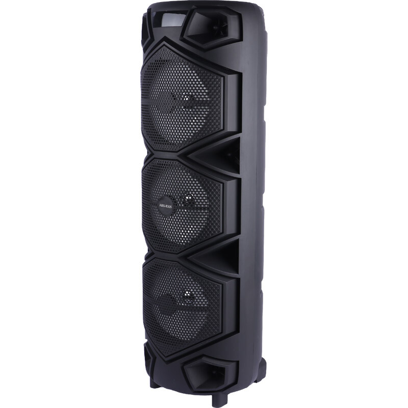 اسپیکر چمدانی بلوتوثی ایکس بیس ABS-8305 + میکروفون و ریموت کنترل - 5