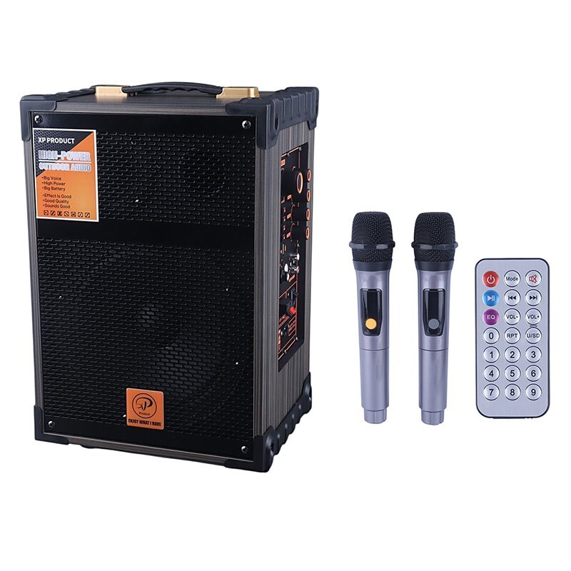 اسپیکر چمدانی بلوتوثی ایکس پی پروداکت XP-S1321U + میکروفون و ریموت کنترل - 3