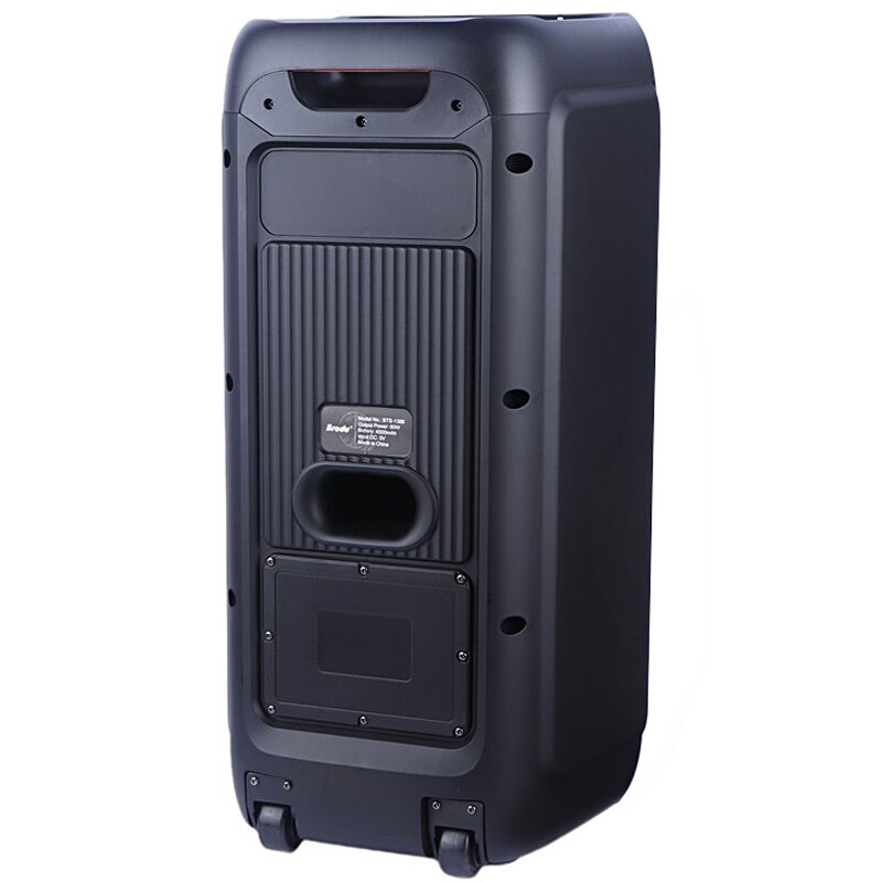 اسپیکر چمدانی بلوتوثی برودو BTS-1388 + میکروفون و ریموت کنترل - 4