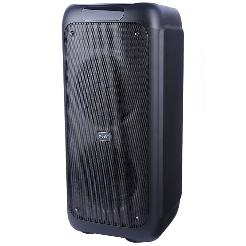 اسپیکر چمدانی بلوتوثی برودو BTS-1388 + میکروفون و ریموت کنترل - 7