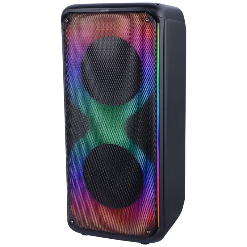 اسپیکر چمدانی بلوتوثی برودو BTS-1910 + میکروفون و ریموت کنترل - 3
