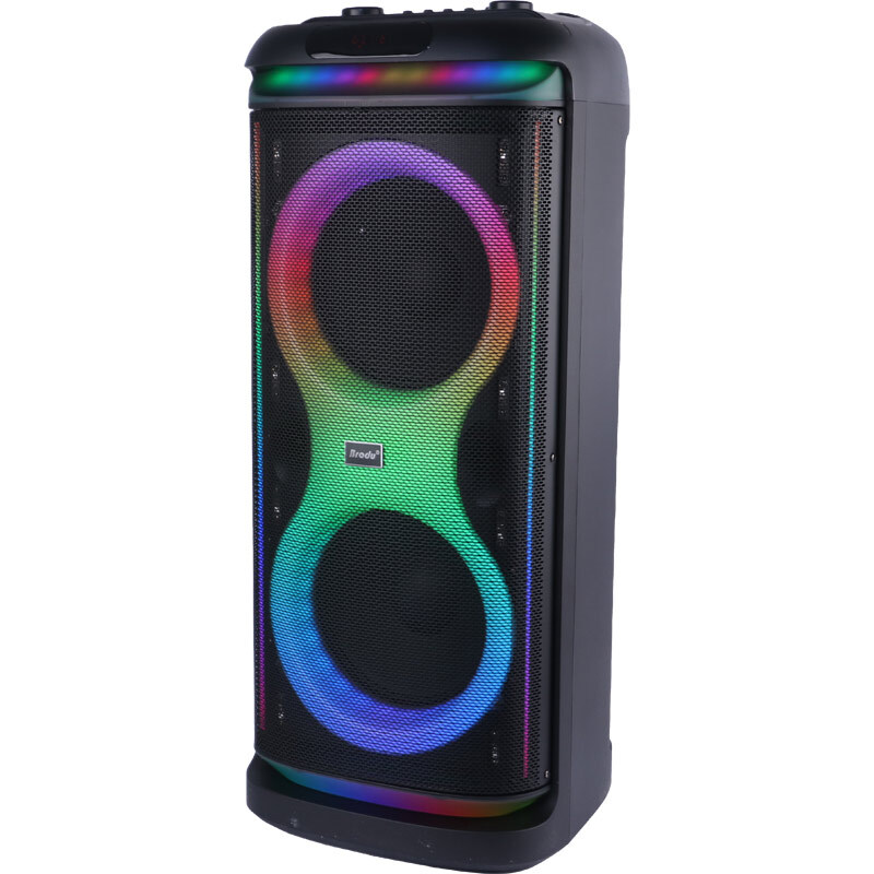 اسپیکر چمدانی بلوتوثی برودو BTS-1995 + میکروفون و ریموت کنترل - 3