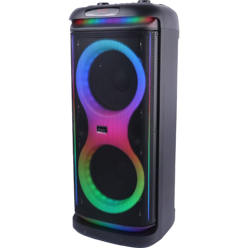 اسپیکر چمدانی بلوتوثی برودو BTS-1995 + میکروفون و ریموت کنترل - 4
