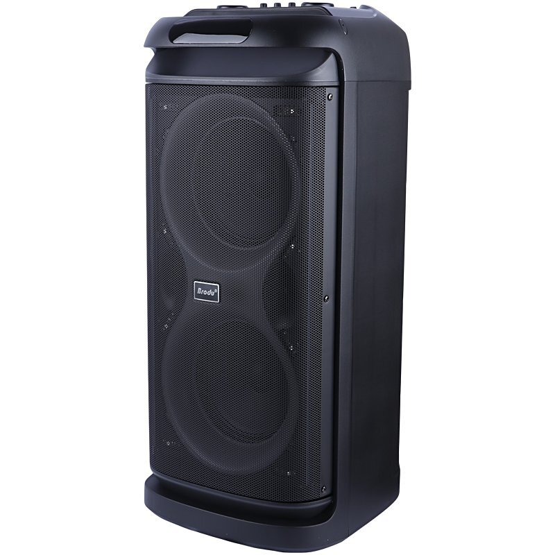 اسپیکر چمدانی بلوتوثی برودو BTS-2099 + میکروفون و ریموت کنترل - 4