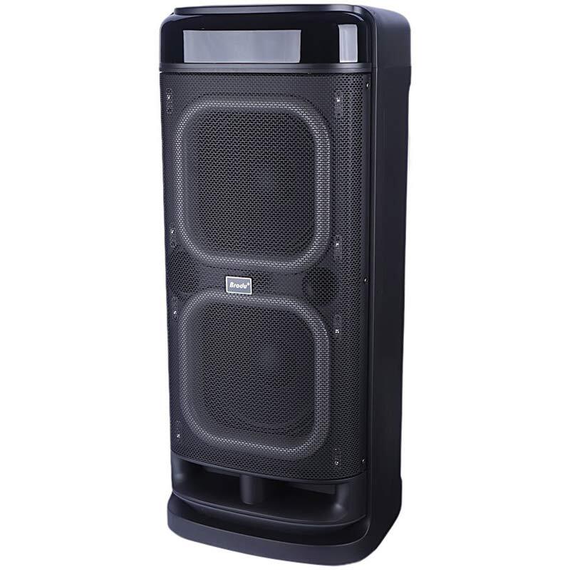 اسپیکر چمدانی بلوتوثی برودو BTS-2121 + میکروفون و ریموت کنترل - 3