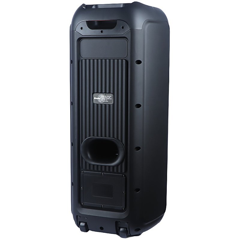 اسپیکر چمدانی بلوتوثی برودو BTS-2123 + میکروفون و ریموت کنترل - 8