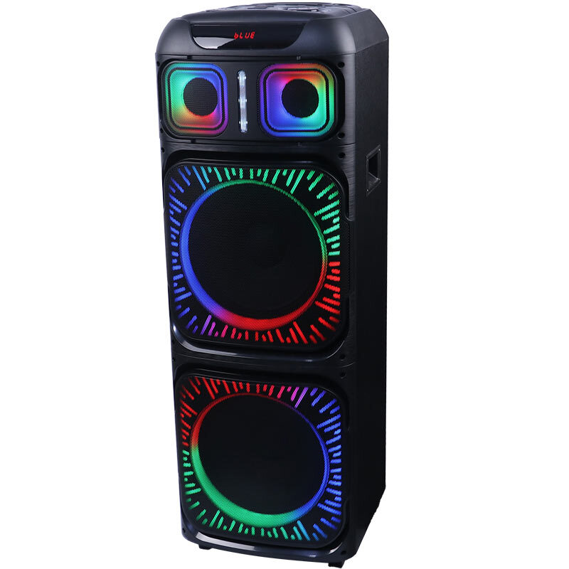 اسپیکر چمدانی بلوتوثی برودو BTS-2172 + میکروفون و ریموت کنترل - 6