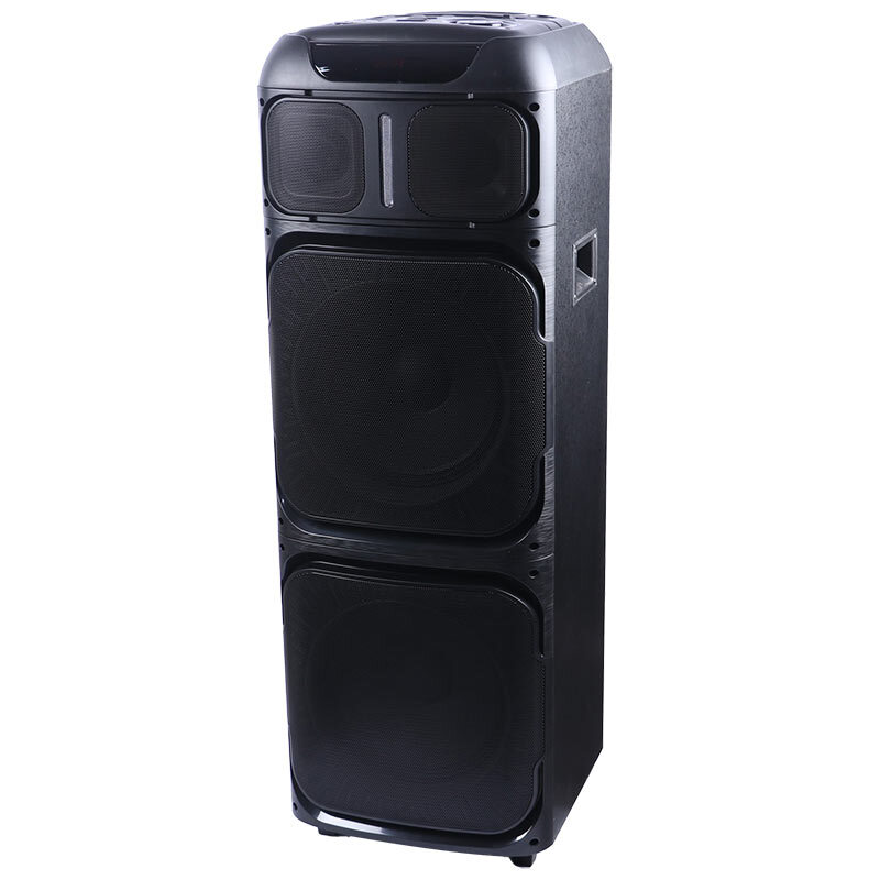 اسپیکر چمدانی بلوتوثی برودو BTS-2172 + میکروفون و ریموت کنترل - 7