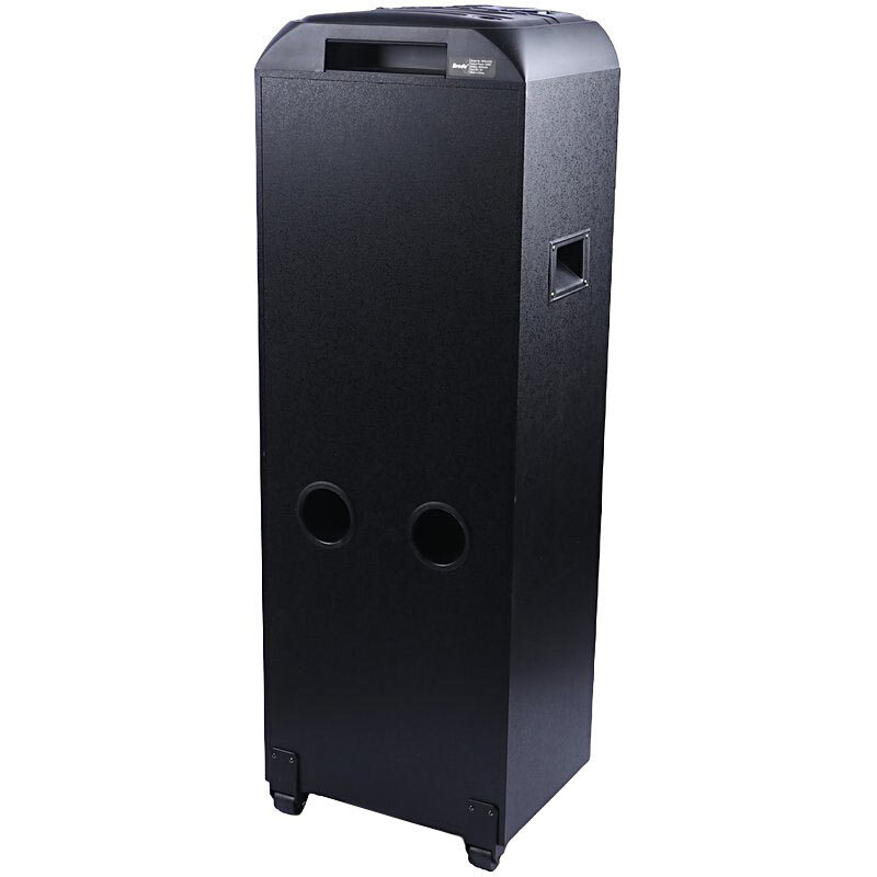 اسپیکر چمدانی بلوتوثی برودو BTS-2172 + میکروفون و ریموت کنترل - 8