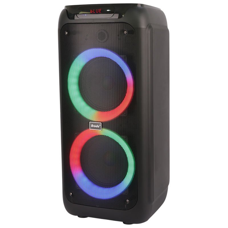 اسپیکر چمدانی بلوتوثی برودو BTS-2173 + میکروفون - 3