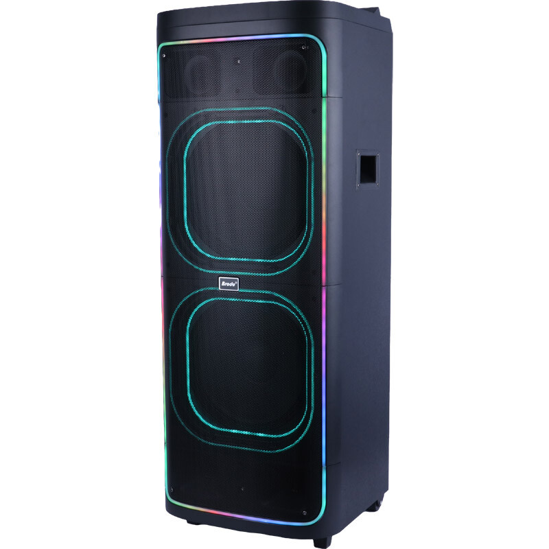 اسپیکر چمدانی بلوتوثی برودو BTS-2242 + میکروفون و ریموت کنترل - 3